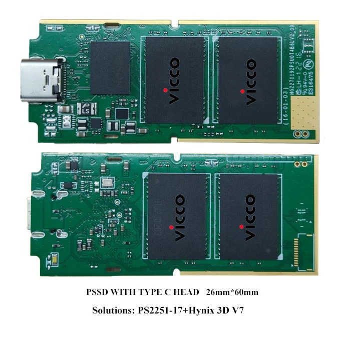 SSD נייד במהירות גבוהה עם TYPE C